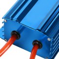 Universal Electric System Car Battery Voltage Stabilizer Regulator W Cable Blue