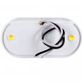 Ocpty 6led Side Marker Light 10pcs Amber Trailer Lamp Stop Turn Tail Fit For Boats Van Truck Pickups 12v Waterproof Signal