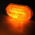 Ocpty 6led Side Marker Light 10pcs Amber Trailer Lamp Stop Turn Tail Fit For Boats Van Truck Pickups 12v Waterproof Signal