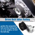 X Autohaux Car Drive Belt Tension Pulley For Dodge Ram 1500 2500 3500 Dakota Durango Tensioner Replace 53010158ac 53010158ab