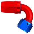 Fcm4042 Aluminum -06an 120 Degrees Elbow Fitting Anodized Red Blue Hose Adapter 