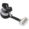 Key Start Ignition Switch For Wildfire Wf3500e Wf3800 Wf4800 Wf7000 Wf00dew Generators 6 Blade Single Plug 1 125 In X 0 5 Id 3 