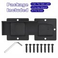 Uxcell 7 8 Flip Gate Latch Lock With Padlock Hole 3 Pack 4mm Adjustable Door For Sliding Swing Open Double Barn Wooden Fence