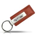 Ford Mustang 5 0 Brown Leather Key Chain
