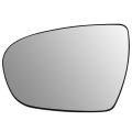 Auto Dynasty 876112t110 Oe Style Driver Left Side Mirror Glass Lens W Heated For Optima 11-15 Silver 