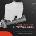 A-premium Brake Master Cylinder With Reservoir And Cap Compatible Lexus Toyota Vehicles For Es330 Camry 2004 2005 2006 Replaces