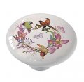 Gotham Decor Birds And Orchid Wreath Drawer Cabinet Knob 