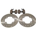 2012 Can-am Renegade 500 Front Brakes Rotors And Brake Pads