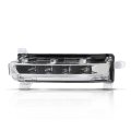 Front Left Fog Light Assembly For Lincoln Navigator 2018 2019 2020 2021 2022 Led Driver Side Clear Lens Black Housing Replace 