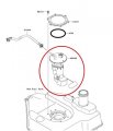 Fuel Pump Assembly For 2008-2020 Kawasaki Brute Force 750 4x4i Eps 49040-0033 49019-0013 49040-0717