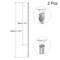 Uxcell Hss High Speed Steel Extra Long Twist Drill Bits 4 2mm Diameter 200mm Length 2 Pcs
