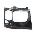 Headlight Door Passenger Side For Gmc Safari 1990 1991 1992 1993 1994 Black Without Chrome Strip Replaces Gm2513115 14066044 