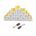 New Lon0167 20 Pairs 5x7x12x30mm Carbon Brushes Power Tool For Electric Hammer Drill Motor Paare Kohleba Rsten Elektrowerkzeug