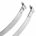 A-premium Fuel Tank Straps Compatible With Hyundai Santa Fe 2003006 L4 2 4l V6 2 7l 3 5l Dohc 2-pc Set