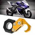 Fydun Motorcycle Handlebar Hook Cnc Aluminum Alloy Universal Foldable Helmet Luggage Hanger For 0 86in Golden