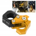 Fydun Motorcycle Handlebar Hook Cnc Aluminum Alloy Universal Foldable Helmet Luggage Hanger For 0 86in Golden