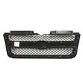 Carpartsdepot Matte Black Grille Frame Chrome Trim Molding 400-151155 Gm1200549 19121044