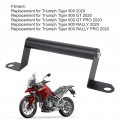 Motorcycle Phone Holder Bracket Navigation Gps Mount Replacement For Triumph Tiger 900 Rally Pro 2020 Black