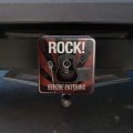Rock Before Entering And Roll Music Guitar Tow Trailer Hitch Cover Plug Insert