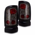 Uframe Chrome Smoke Lens Altezza Taillight Lamps Compatible With Dodge Ram Pickup 1994-2001 Rear Back