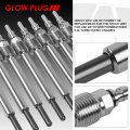 8pcs Oe Style Glow Plug Compatible With Ford E F250-550 Super Duty Econoline Excursion 6 0l Turbo Diesel Engines 04-10