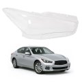 Hecasa Right Headlight Lens For 2014-2022 Infiniti Q50 Models W O Afs System Headlamp Front Light Lamp Cover Passenger Side 