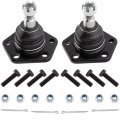 Boxi 4pcs Front Upper Lower Ball Joints For Chevy Blazer 1997-2005 S10 1997-04 For Gmc Jimmy 1997-05 Sonoma Isuzu Hombre 