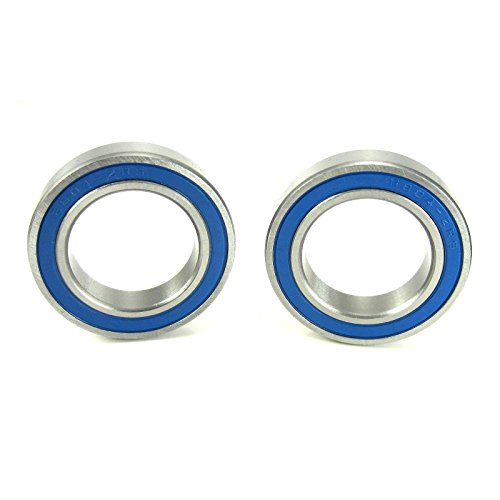 10x26x8mm Precision Ball Bearings ABEC 3 Blue Rubber Seals 2