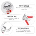 Eringogo Piston Ring Removal Pliers Tool Clamp Ratchet Car Compressor Expander