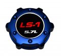 Vms Racing Blue Oil Cap Ls1 5 7l In Billet Aluminum Compatible With Pontiac Trans Am Firebird Ws6 98 99 00 01 02 1998 1999 2000