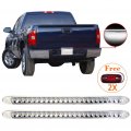 Ocpty Marker Lights 2pcs White Side Bulbs 2x Red Replacement Fit For Truck Bus Boat Suv Atv Trailer Indicator Light Total 4 Pcs
