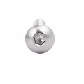 Uxcell M5x12mm 304 Stainless Steel Button Head Hex Socket Cap Screws Bolts 80pcs