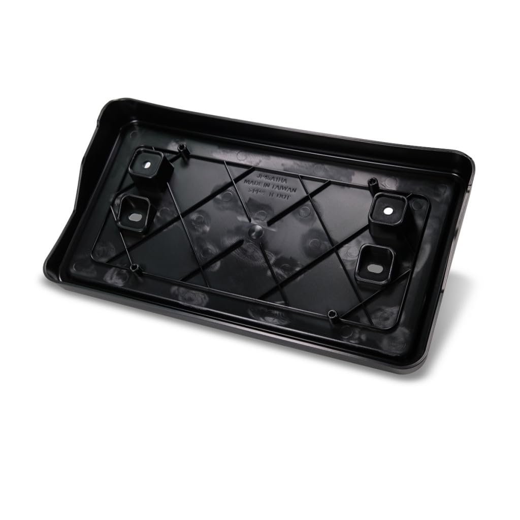 Front License Plate Bracket For Jeep Compass 2011 2012 2013 2014 2015 2016 2017 Black Pp Plastic Replacement Ch1068142