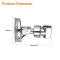 Shower Head Holder Suction Cup Handheld Removable Showerhead And Wall Mounted Bracket Silver