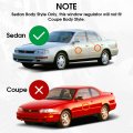 A-premium Power Window Regulator With Motor Compatible Honda Accord 1998-2002 Sedan Only Front Right Passenger Side