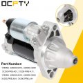 Ocpty Starter Fit For Acura Rsx 2 0l Europe Honda Civic 01-05 9742809-328 Dsdh9 2-3002-nd