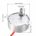 Uxcell Electric Synchron Motor Turntable Synchronous 12 Vac 5-6rpm 50-60 Hz 4w Ccw Direction For Hand-made Model Or Guide
