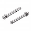 Uxcell M10x100mm 304 Stainless Steel External Hex Expansion Bolt 2pcs