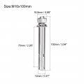 Uxcell M10x100mm 304 Stainless Steel External Hex Expansion Bolt 2pcs