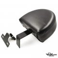 Httmt Sbb044- Black Driver Backrest Easy On Off Compatible With H-d 1993-2006 Heritage Softail