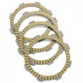 Clutch Friction Plates Compatible With Oem 22201-mr8-000 22201-hp2-670 22201-166-000 22311-kn4-680 22311-107-000 For Honda