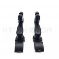 Httmt Mt216-086- Black 360 Degree Adjustable Highway Peg Mounting Kit Compatible With Any Bike Equipped Inch 1 25mm Front
