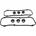 Mitsu-bishi Mon-tero Sport Valve Cover Gasket 1997-2004 Permadryplus Set Of 2 Rubber Material W Permadry Molded Spark Plug Tube 
