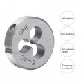 Uxcell Round Threading Dies 6-40 Unf Alloy Tool Steel Machine Thread Repair Hand