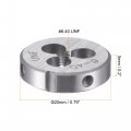 Uxcell Round Threading Dies 6-40 Unf Alloy Tool Steel Machine Thread Repair Hand