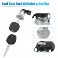 X Autohaux 1 Set Fuel Door Lock Cylinder W Keys For Toyota Tacoma 1995-2004 Tundra 2000-2003 Tank Filler Lid Gas 69058-35140