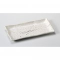 A  E Yamashita Kogei Yamasita Craft 145-12-726 American Flush Comb Long Square Platter 