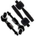 4pcs Suspension Kit Tie Rod Ends For Audi A4 A6 A8 Rs4 Rs6 S4 S6 S8 And Volkswagen Passat 1996 To 2010 Includes Front Inner 