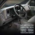 Dash Fuse Panel Cover For Chevy Gmc Truck 1988-1994 Fit Blazer Suburban Gmc Yukon 1992-1994 Gray