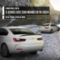 Rear Trunk Spoiler Wing For Bmw 3 Series G20 G28 2019 2020 2021 2022 2023 2024 Lip Gloss Black